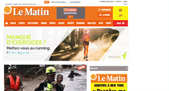 Desktop Screenshot of lematin.ch